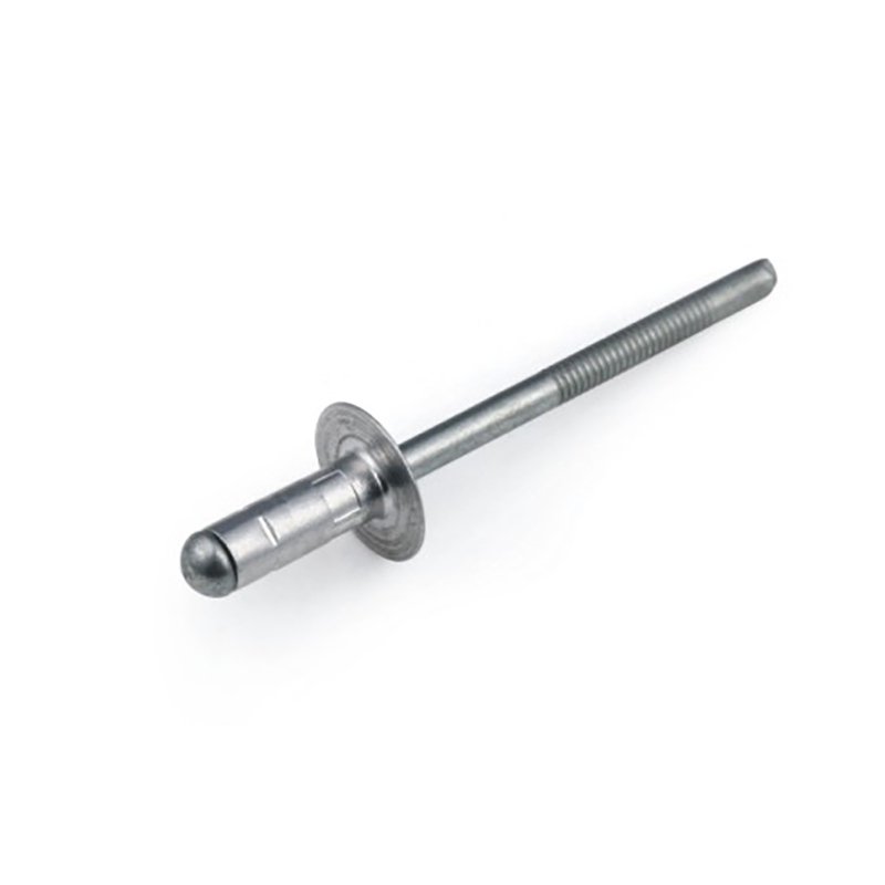 All iron double drum blind rivet